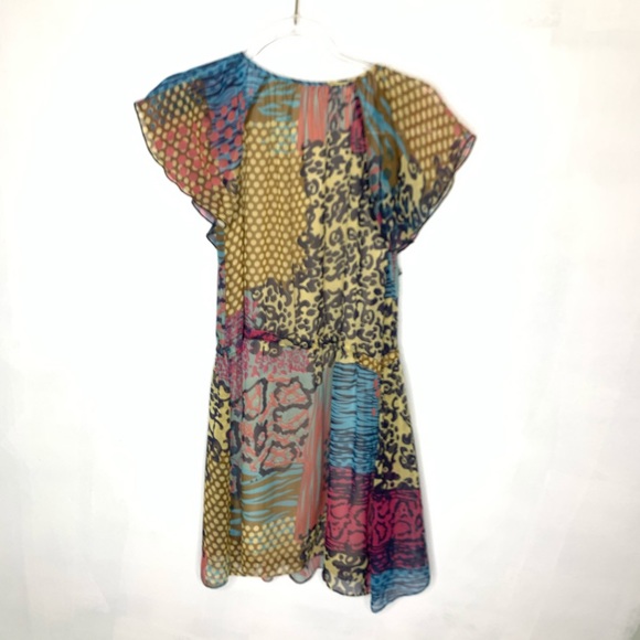 Diane Von Furstenberg Silk Dress Size 4 - Picture 2 of 6